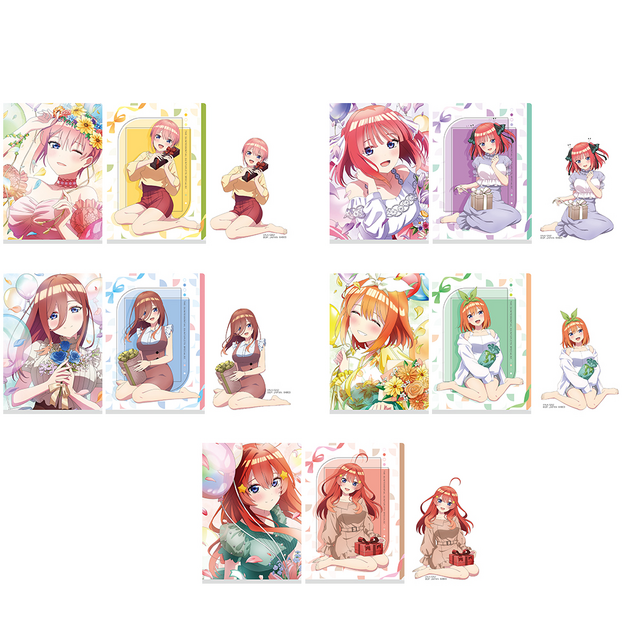 一番くじ「五等分の花嫁」全ラインナップ公開！“特別な日”を過ごせる