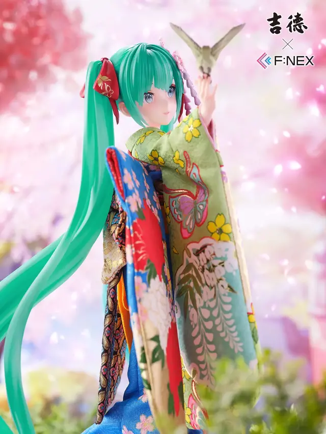お値段約20万円の「初音ミク」日本人形フィギュアが可憐で美しい