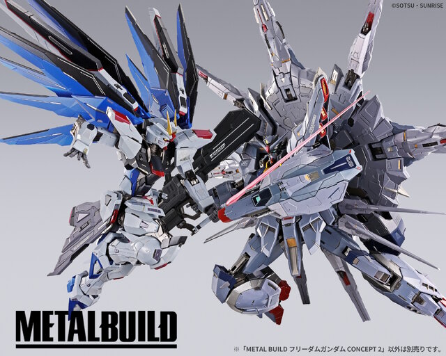 L BUILD メタルビルド フリーダムガンダム CONCEPT2 METAL BUILD METAL