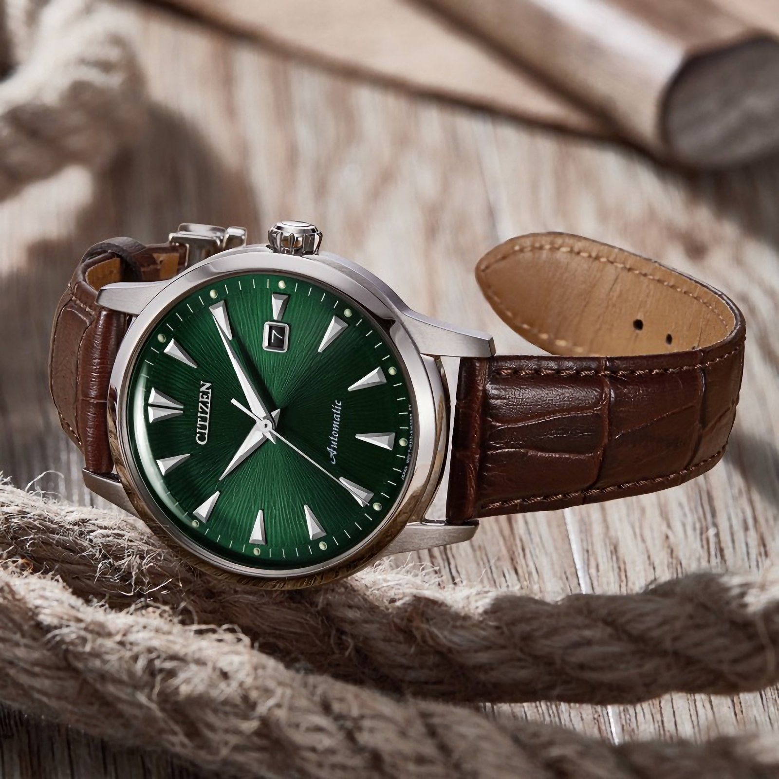 Citizen NK0001-25X Automatic PARAWATER KUROSHIO'64 Green Dial