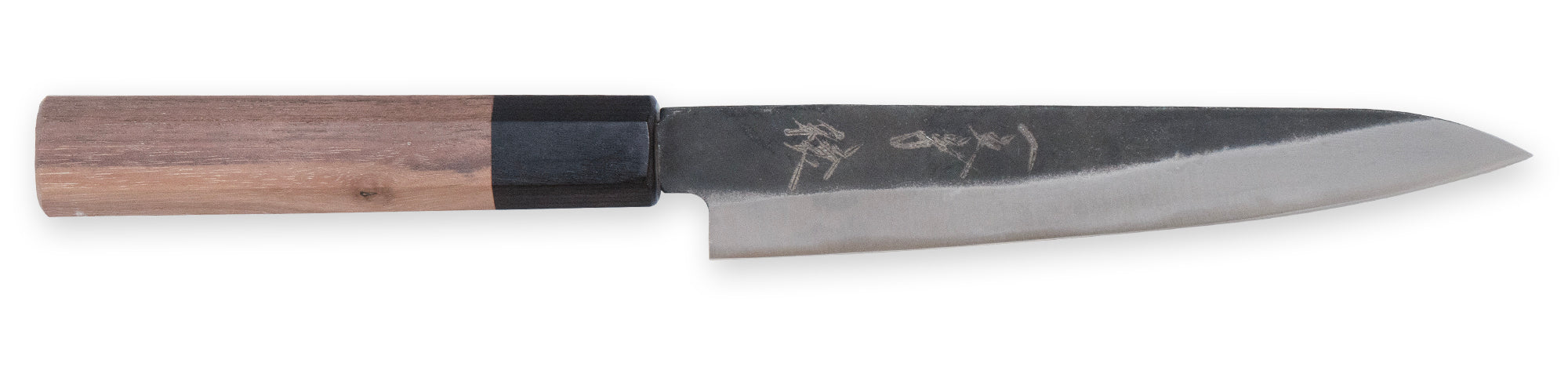一文字穣青鋼黒打ペティナイフ – 堺一文字光秀