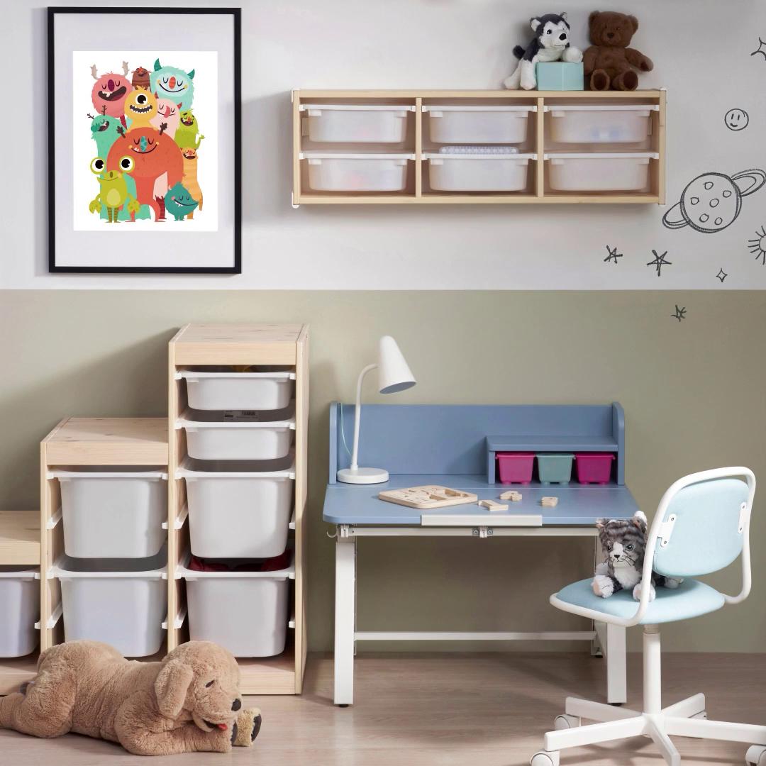 PIPLÄRKA ピプレールカ デスク, 傾斜式, 80x63 cm - IKEA