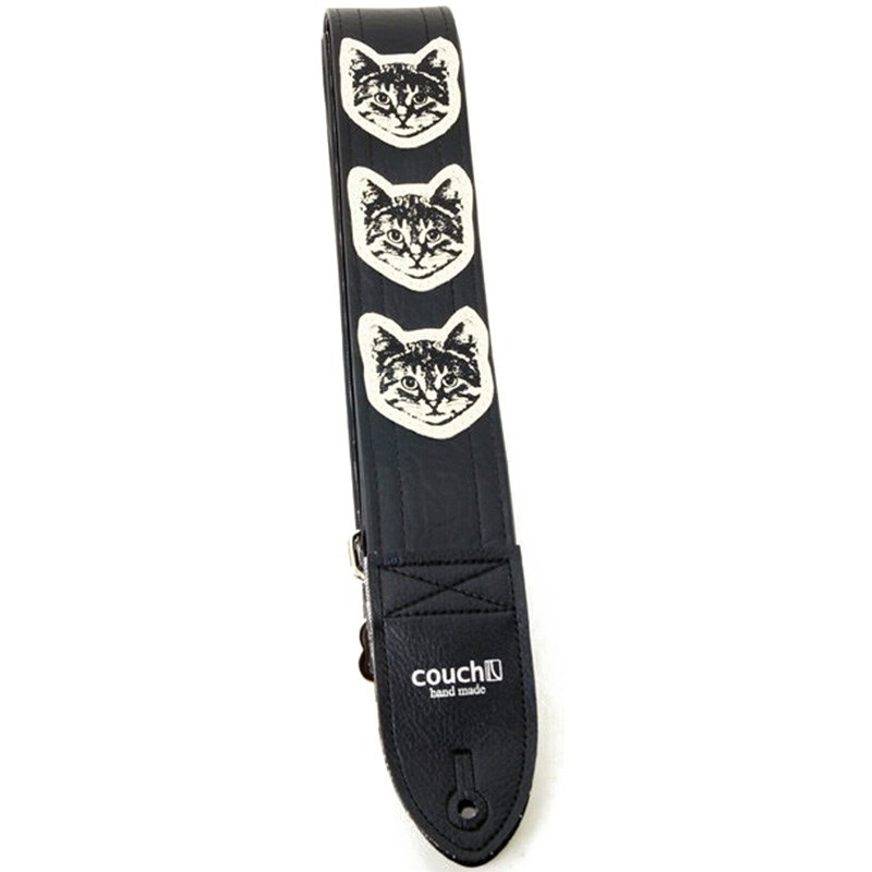Couch Guitar Strap ニャン・ ニャン・ ニャン・クロ [Cat Guitar