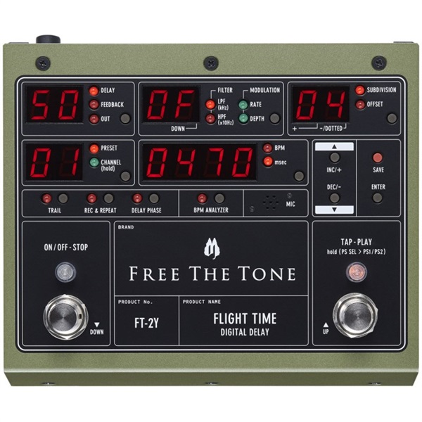 FREE THE TONE FT-2Y-S SUGIZO ディレイ ギター Amazon.co.jp: FREE