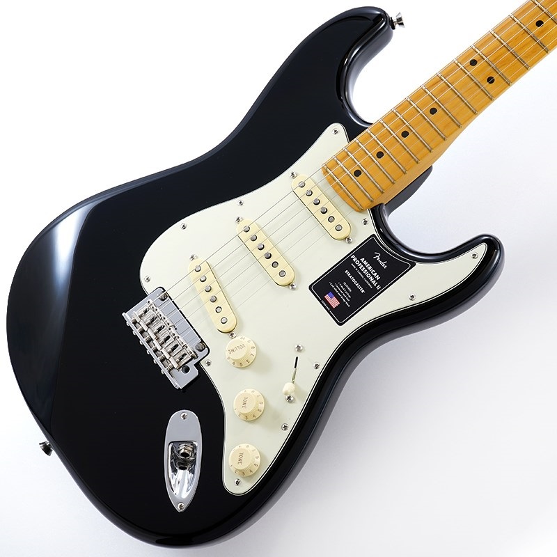 Fender USA American Professional II Stratocaster (Black/Maple