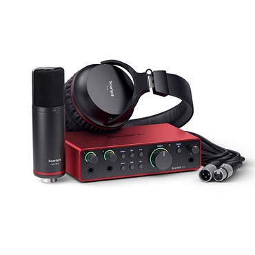 Focusrite Scarlett Solo Studio gen4(コンデンサーマイク