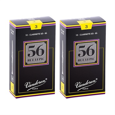 VANDOREN 【2個セット】《硬さ：3》B♭クラリネット用リード