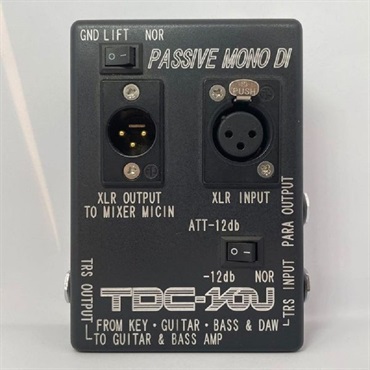 TDC TDC-YOU BASS DI 【お取り寄せ商品】 ｜イケベ楽器店オンラインストア