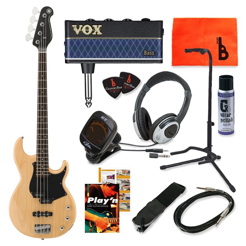 YAMAHA BB234 (Yellow Natural Satin) 【ベース初心者入門セット