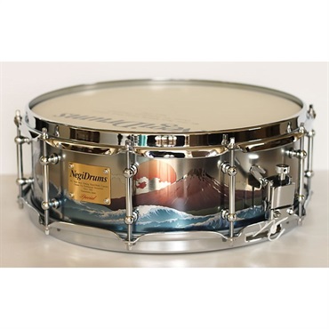 Negi Drums GNFJ-1450PI [1.2mm Steel 14''x5'' Snare Drum - 銀富士