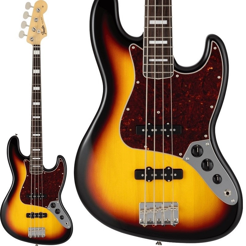 Fender Made in Japan Traditional Late 60s Jazz Bass (3-Color