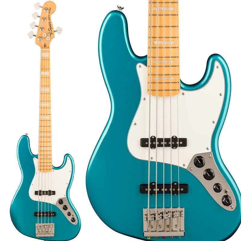 Squier by Fender Classic Vibe Active '70s Jazz Bass V Maple