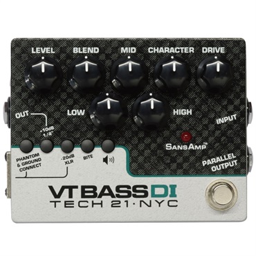 TECH21 SANSAMP BASS DRIVER DI V2 【正規輸入品】 ｜イケベ楽器店