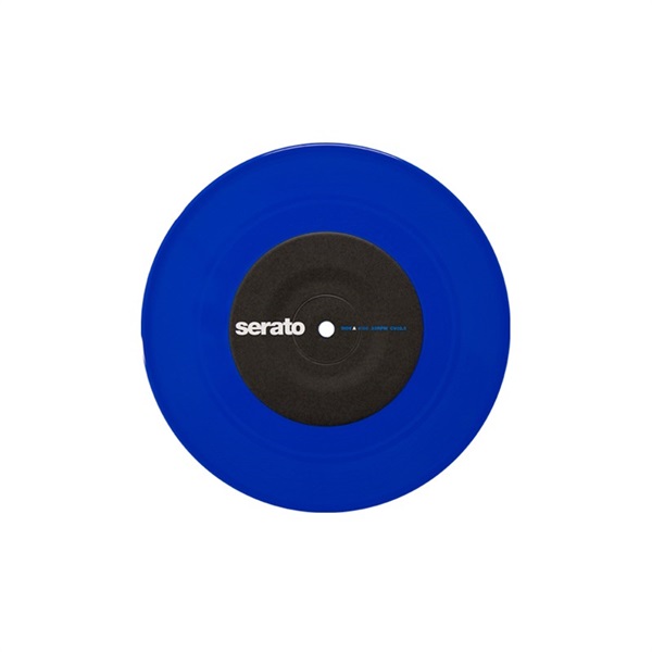 serato 7'' Official Serato Control Vinyl Blue 【7インチ盤2枚セット