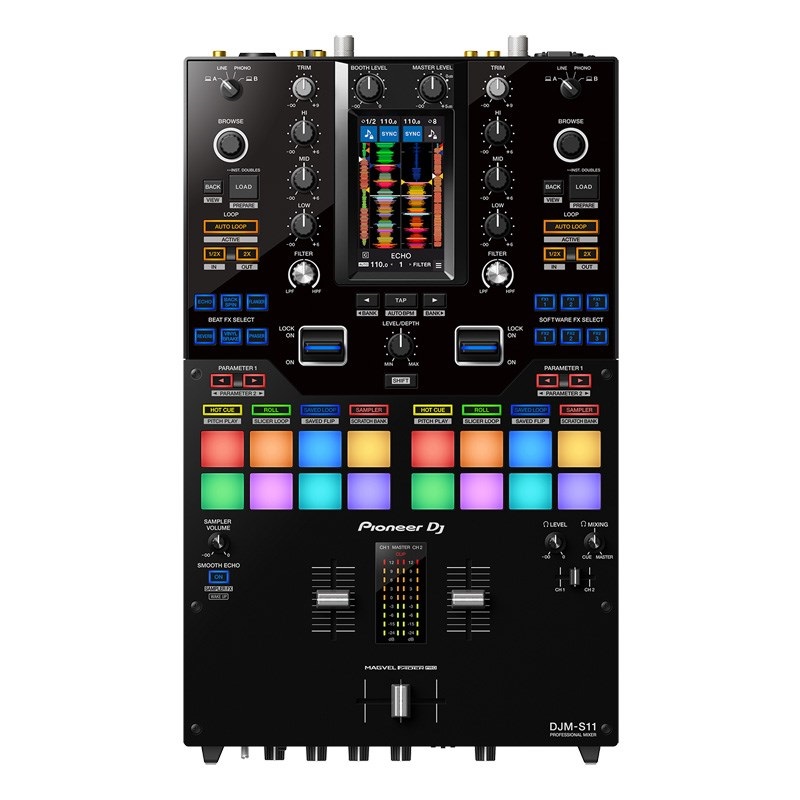Pioneer DJ DJM-S11 + MAGMAキャリングケースSET 【無償版Serato DJ