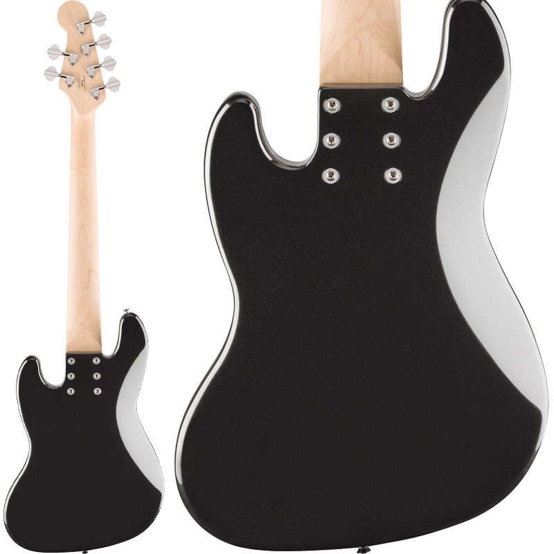 Squier by Fender Affinity Series Jazz Bass VI (Black Metallic