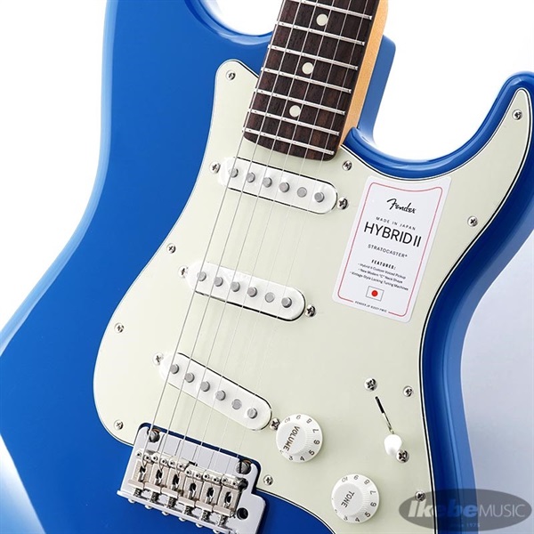 Fender Made in Japan Hybrid II Stratocaster (Forest Blue/Rosewood