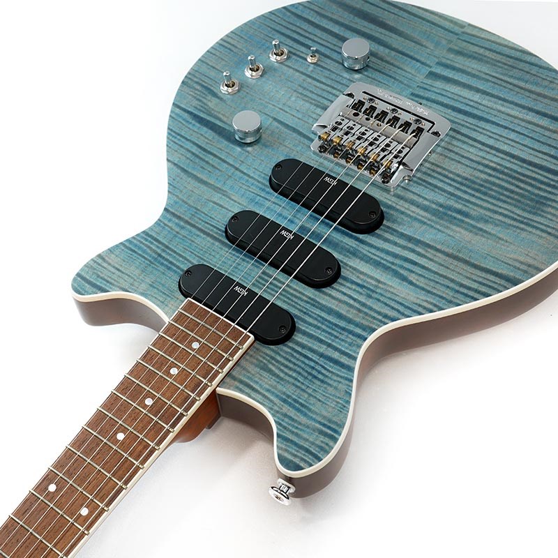 買取実績】Kz Guitar Works Kz One Semi-Hollow 5A Flame Maple 22F