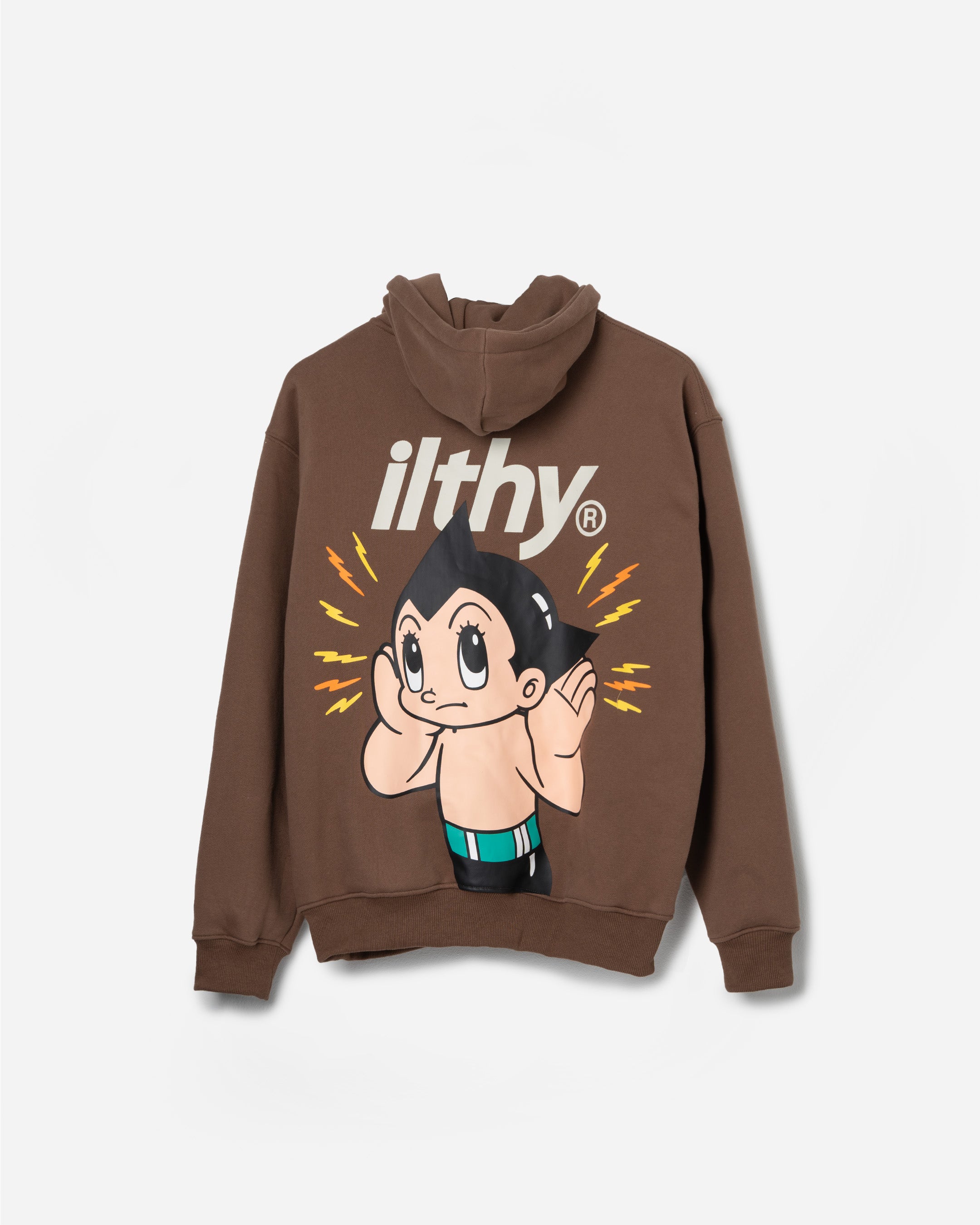 Astro Boy Zip Hoodie (Brown) – ILTHY