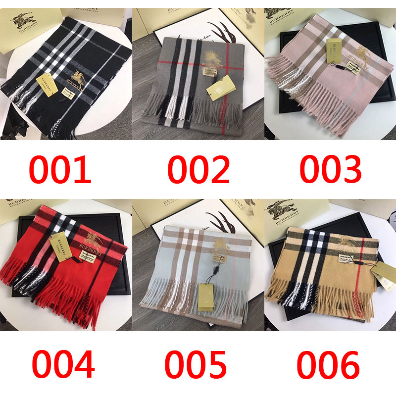 BURBERRY ブランドマフラー クラシック チェックストール 全6柄