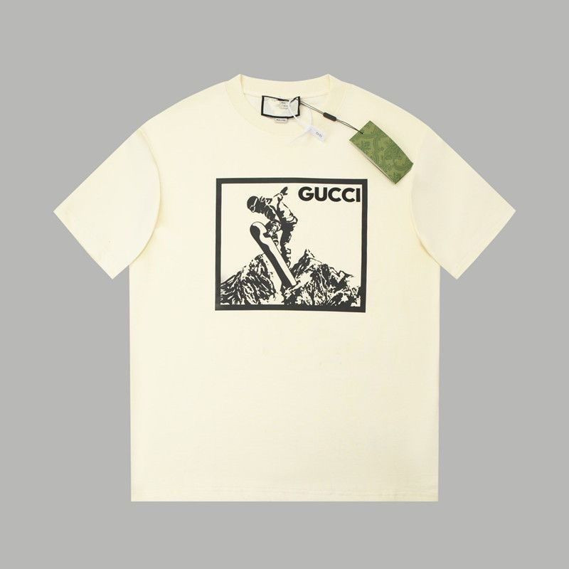 Gucci グッチブランド半袖tシャツカットソー コピー男女兼用