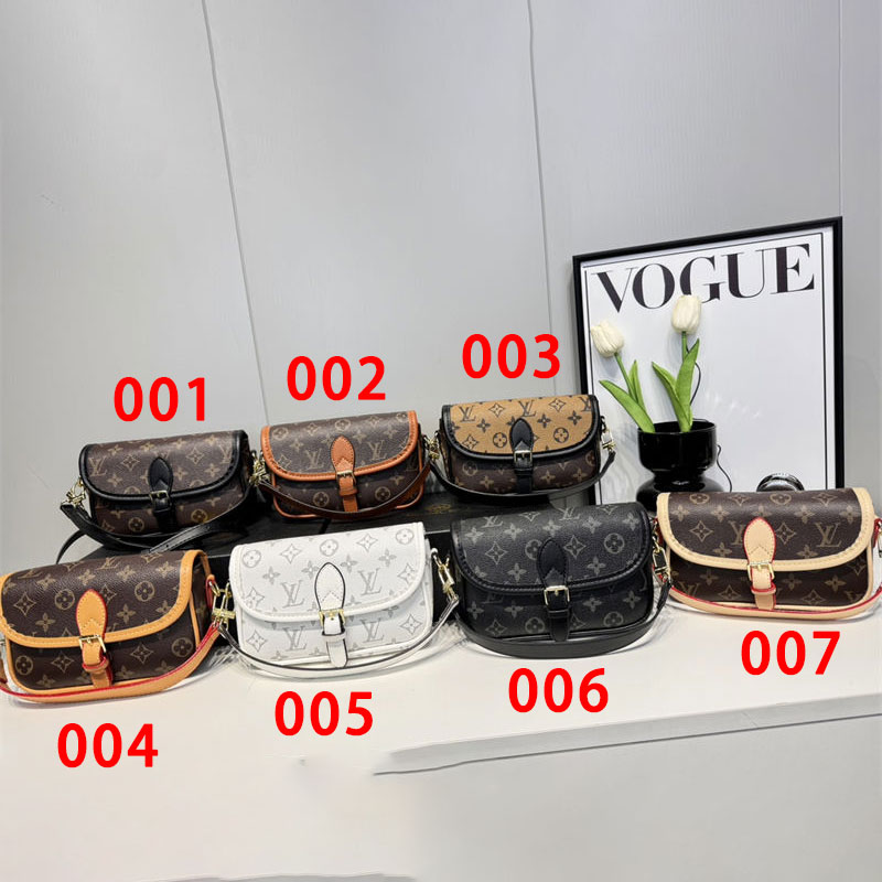 ルイヴィトンミニショルダーバッグ Lv ブランドPUレザー バッグ 斜