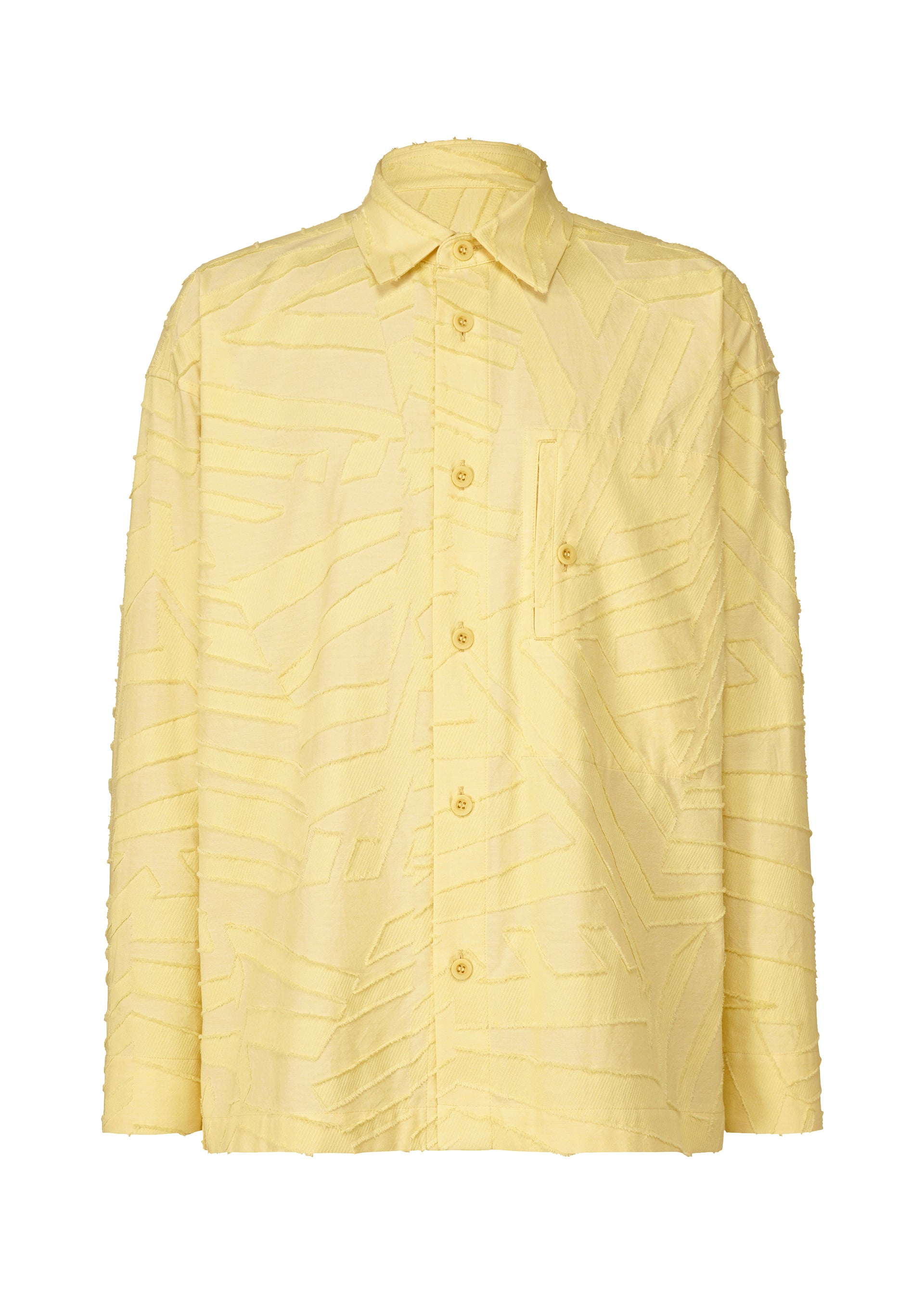 GEOMETRY JACQUARD SHIRT – isseymiyake.com