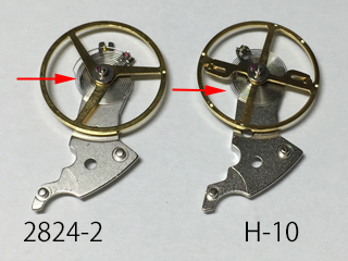ハミルトン専用ムーブメント H-10 ハミルトン ティソ 正規販売店 宝石