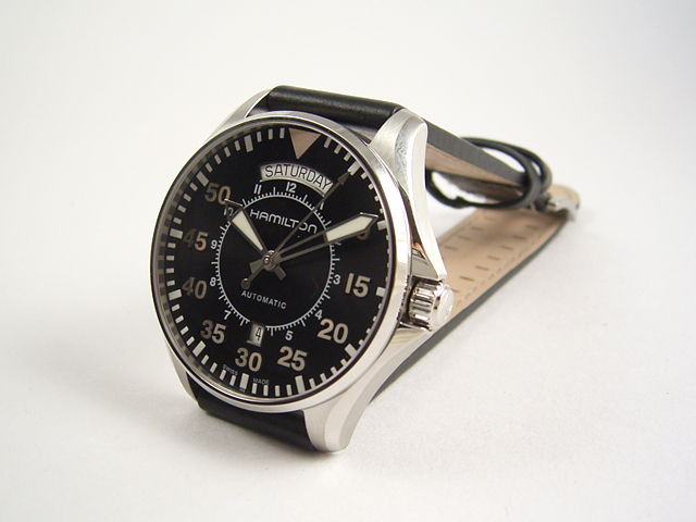 ハミルトン カーキ パイロット オート42mm H64615735正規品 腕時計