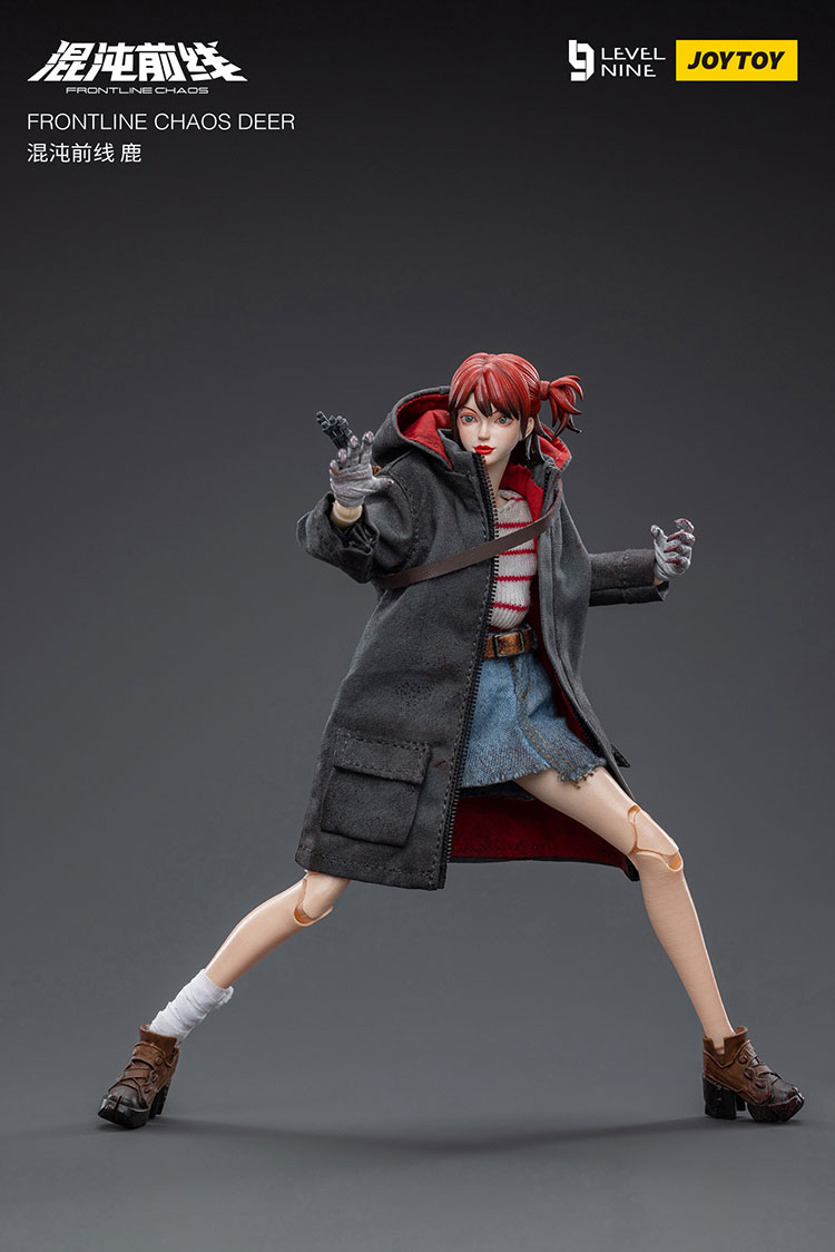 JOYTOY FRONTLINE CHAOS DEER 1/18 Female Warrior Action Figure