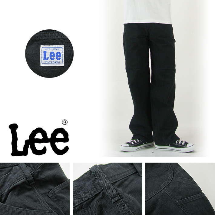 Lee ペインターパンツ ブラック DUNGAREES BLACK PAINTER PANTS LM7288