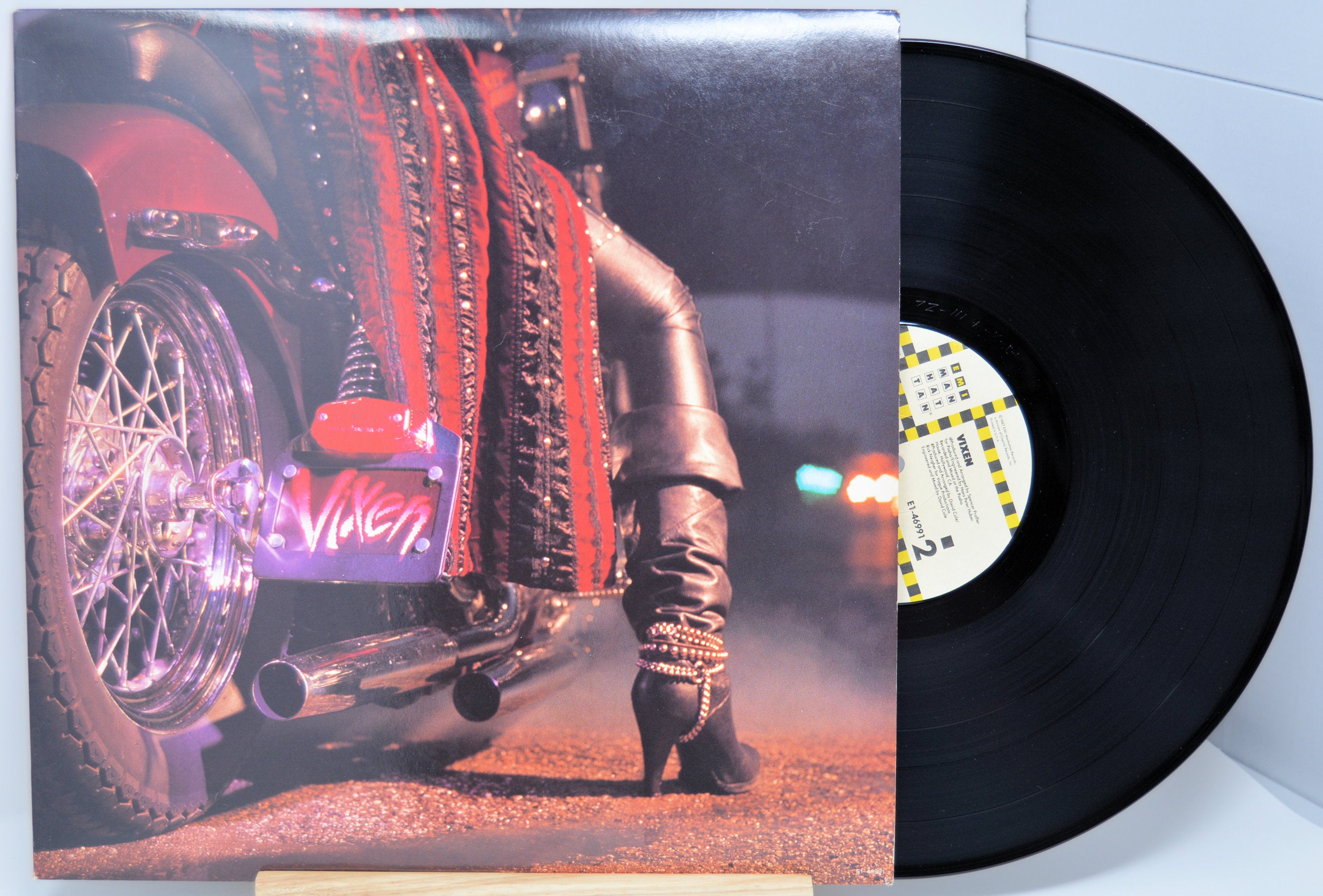 Vixen - Self Titled, Vinyl Record Album LP, EMI Manhattan, E1