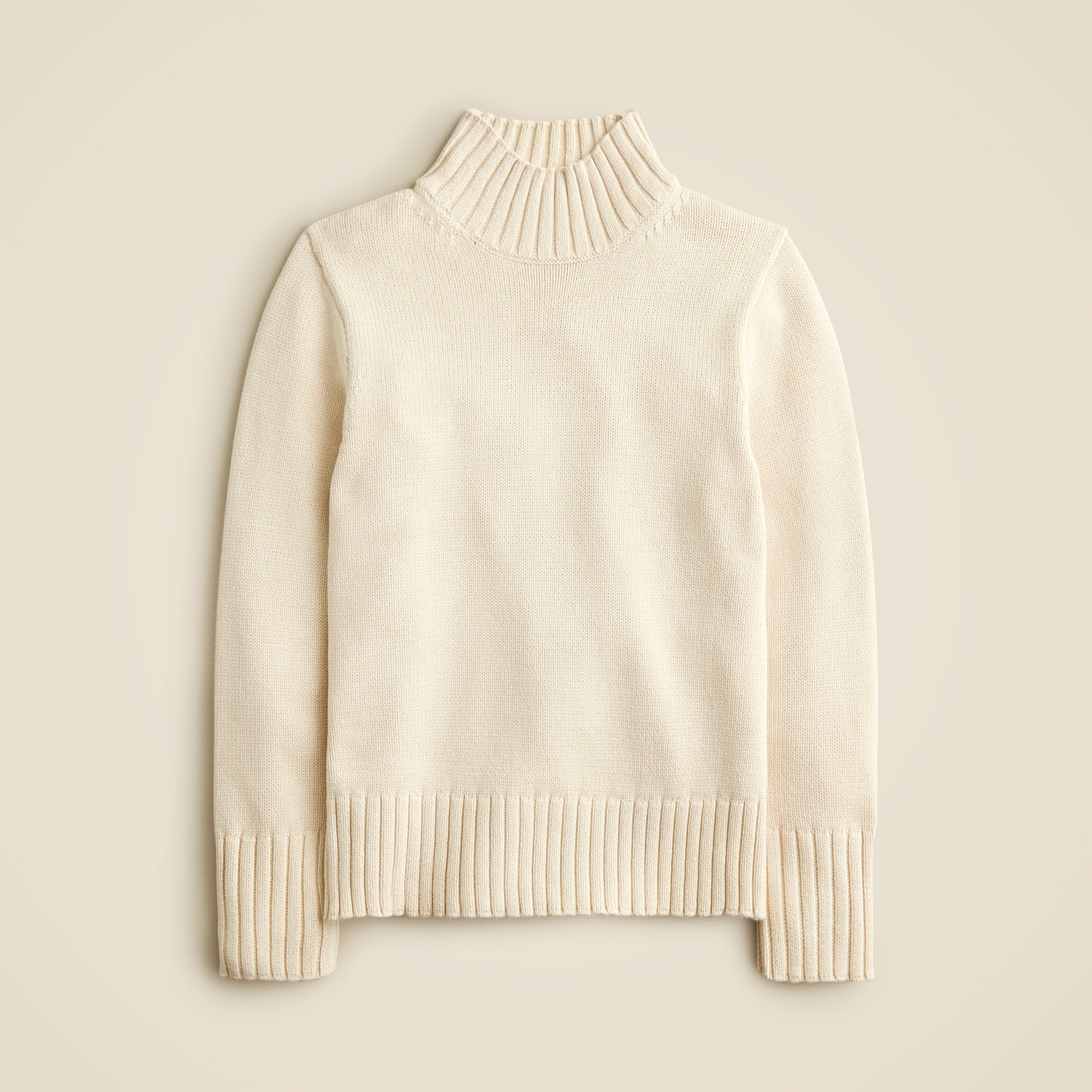 Cotton Turtleneck Sweater For Women | J.Crew