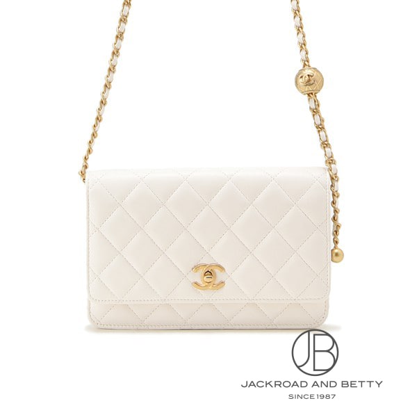 チェーン ウォレット ホワイト 白[AP1450 B02916106] Chain Wallet