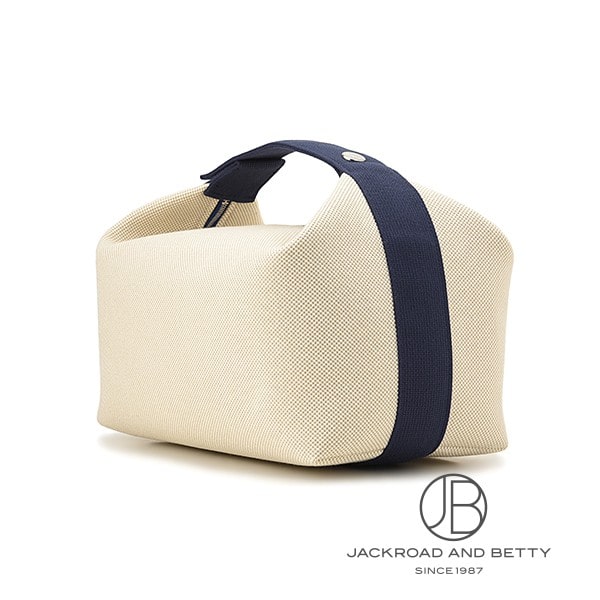 ブリッド ア ブラック GM カブリオル ヴァニティポーチ ブルー