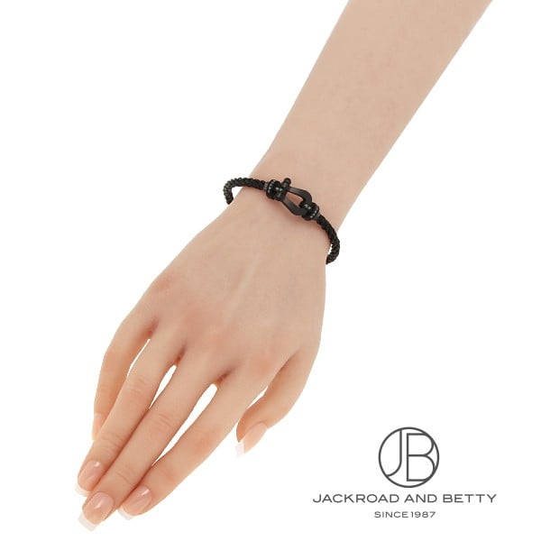 フォース10 ブラックチタン ブレスレット ラージモデル[0B0164-6B0275