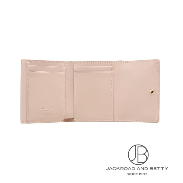 レディ ディオール ロータス ウォレット パウダーピンク