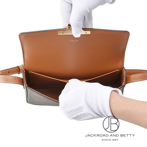 トリオンフ クロード ショルダーバッグ タン ブラウン[194142CUZ.04LU