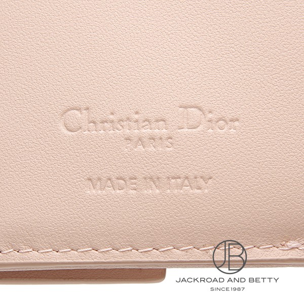 レディ ディオール ロータス ウォレット パウダーピンク