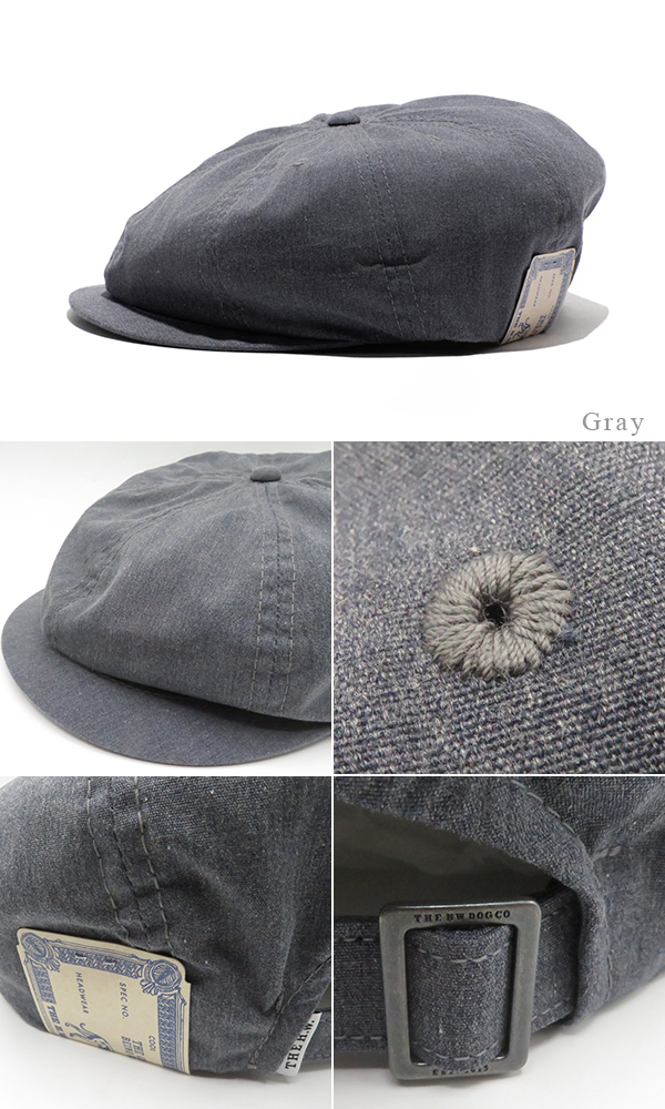 THE H.W.DOG&CO. ウェザークロス|8パネル|キャスケット|ハンチング