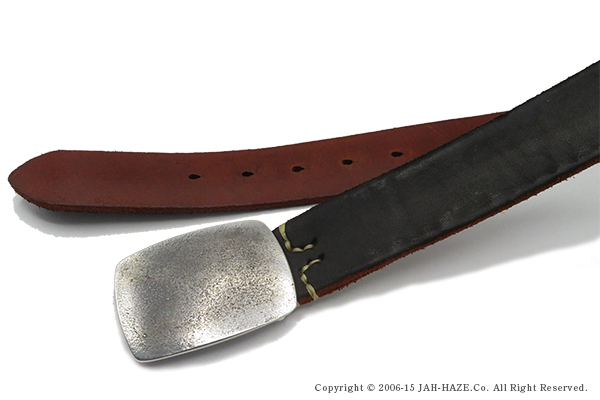 Vintage Works ヴィンテージワークス CHASIN|厚銀メッキ真鍮バックル|7