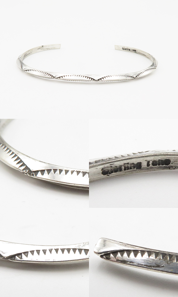 INDIAN JEWELRY ナバホ族|エレイン・タへ|トライアングル|スタンプ