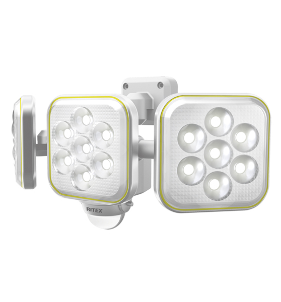 ムサシ 防犯カメラ 「RITEX（ライテックス） LEDセンサーライト防犯