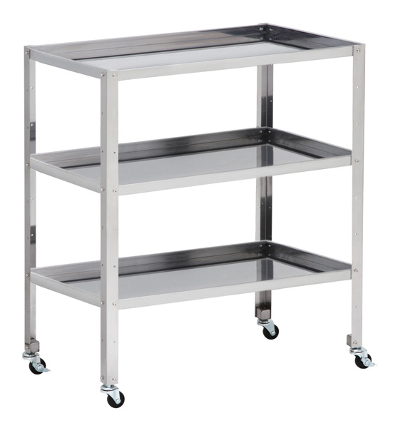 三和製作所］ステンレスワゴン W600mm 3段タイプ 10-8521 / 通販の
