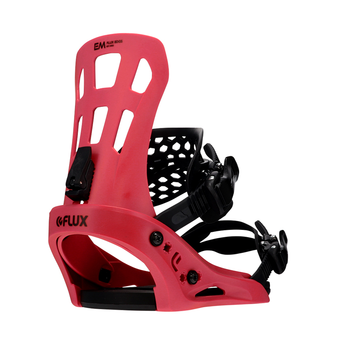 FLUX PR バインディング ML 赤ピンク ビス付 スノボ ビンディング FLUX