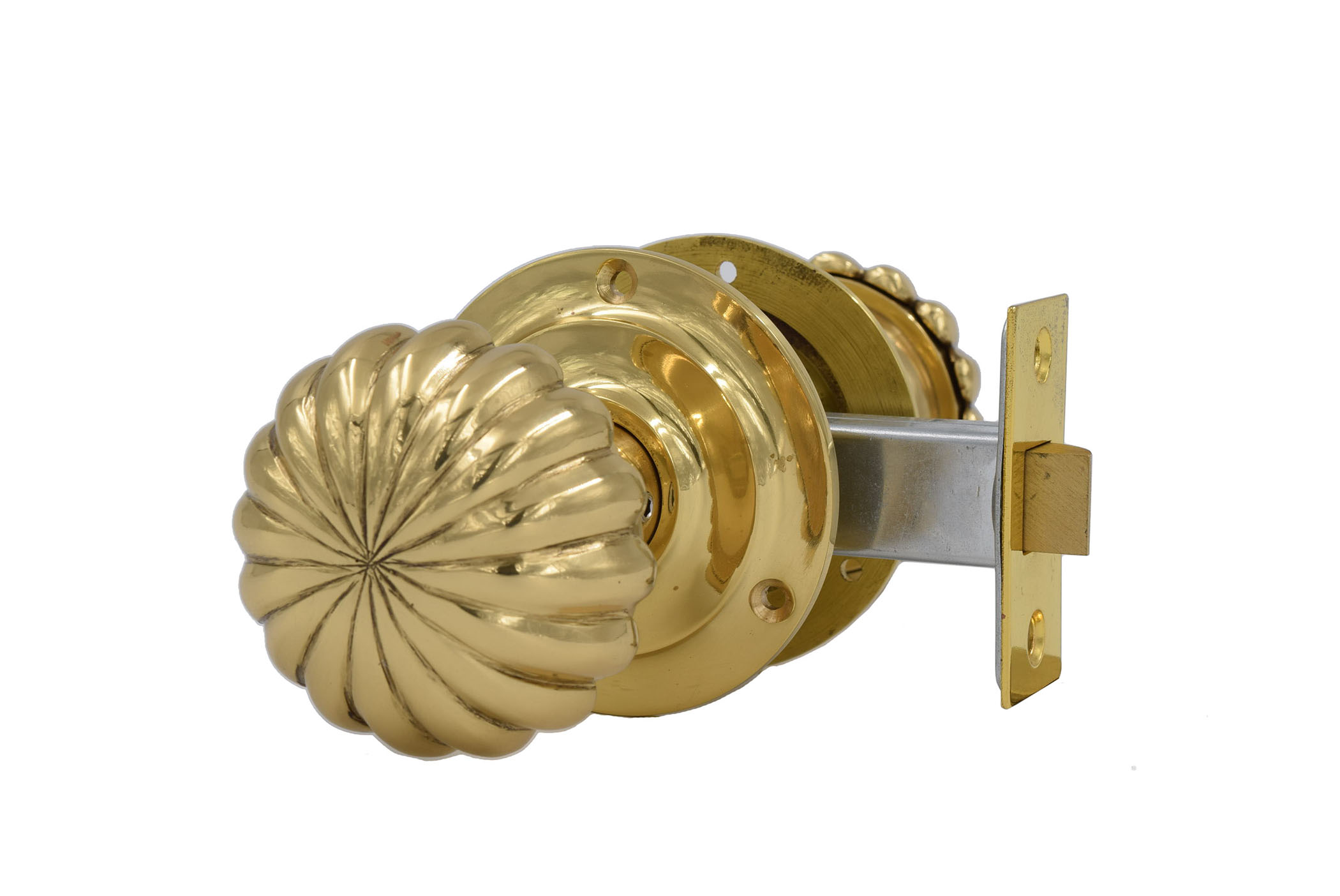 ジャパンコマース商品詳細_真鍮 ドアノブ(ヴィクトリアン パンプキン)