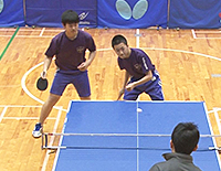 ダブルス強化」と「効率的な練習」で全国を目指す!!～公立中学校が県