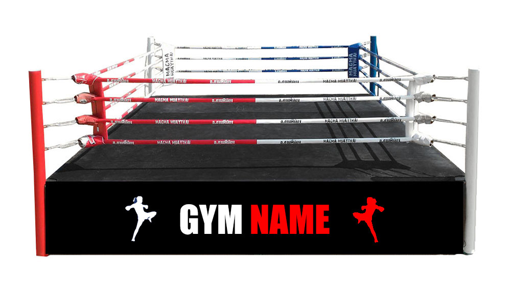 カスタム ボクシング リング 6 x 6 m | ムエタイ 用品 JapanMuayThai.com