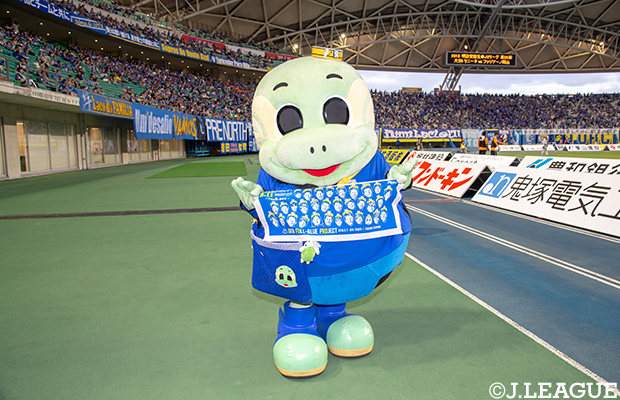 大分トリニータのマスコット、ニータンの紹介ページです Jリーグ