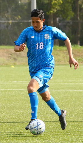 サッカー部】上原牧人選手がFC琉球に加入内定！特別指定選手にも認定